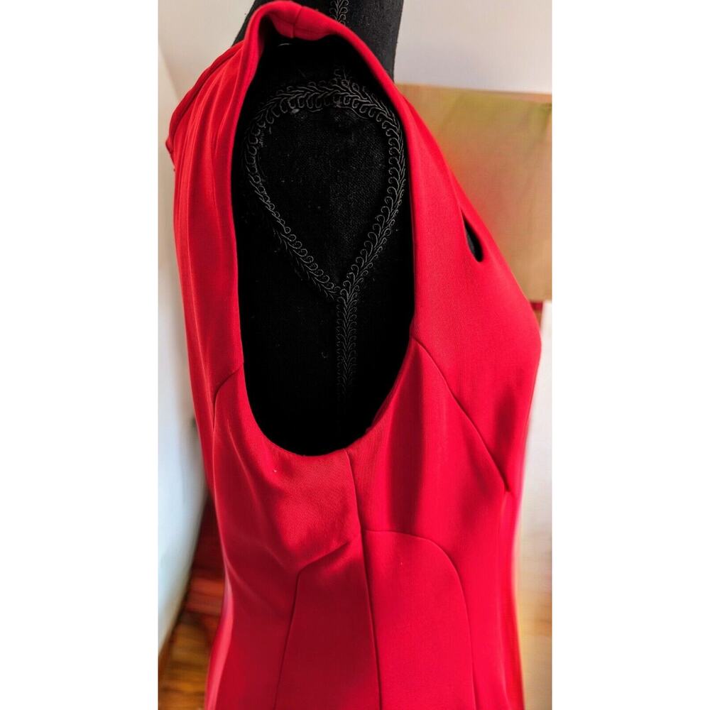 Betsey Johnson Red Midi Dress - Picture 5 of 10